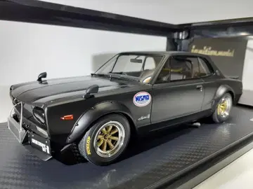 이그니션 모델 1/18 스카이라인 2000 GT-R 매트 블랙