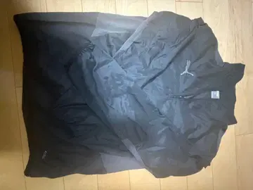 PUMA 푸마 나일론 자켓 하프 지퍼 블랙 남성용 S