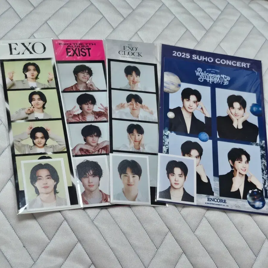 EXO 수호 네컷+증명사진 세트 일괄