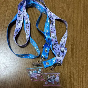 산리오 쿠로미 시나몬 넥스트랩 2개 세트 1개 판매 가능합니다