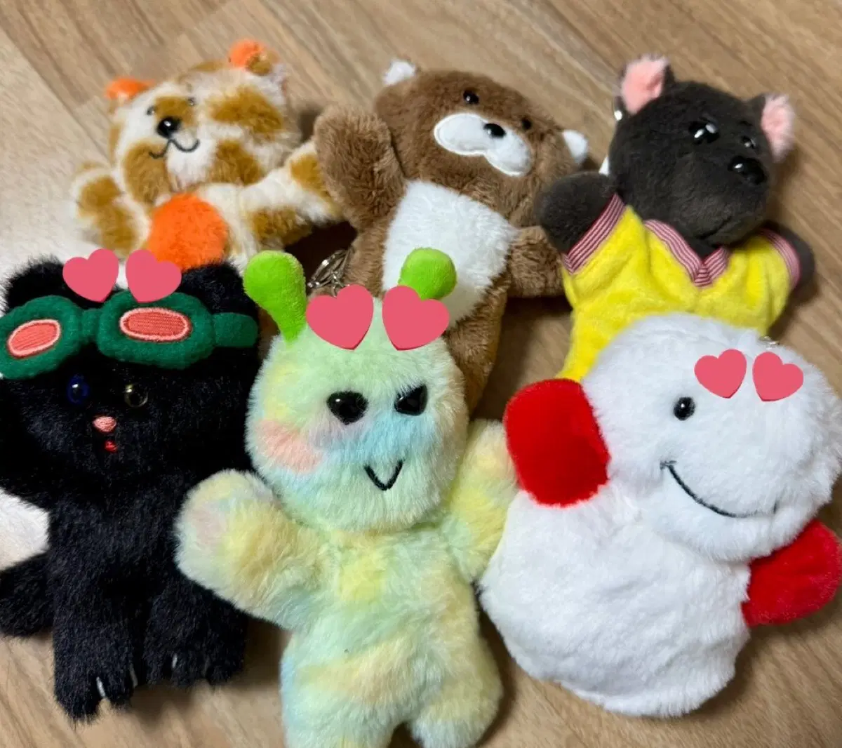 쁘넥도 키링 일괄 양도 캣삐 달링 명명 한탯풍 삼한이 운아기 포카 보넥도