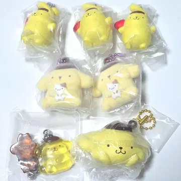 폼폼푸딩 캡슐 토이 가챠 세트