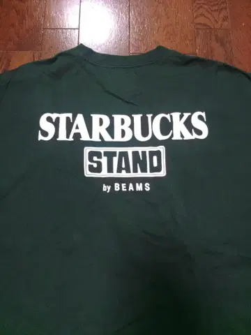 STARBUCKS STAND by BEAMS 티셔츠 L 그린