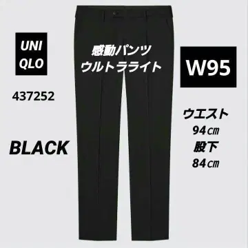 완판템 유니클로 감동 팬츠 울트라 라이트 울 라이크 허리 95cm 블랙