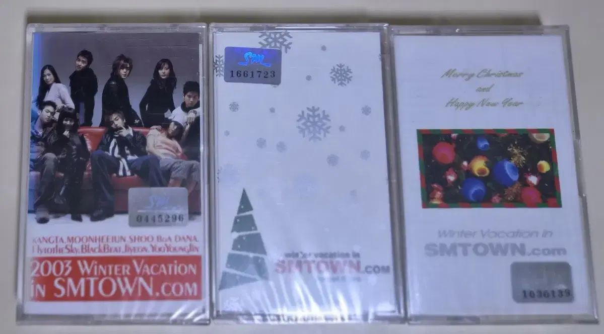 SMTOWN 윈터 베케이션 3TAPE (미개봉 카세트테이프)