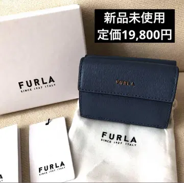 새상품 FURLA 훌라 정가 19,800엔 바빌론 3단 폴더형 지갑