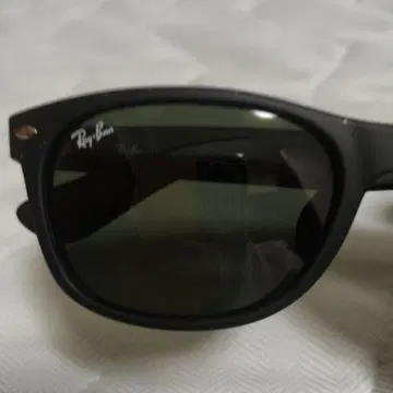 Ray-Ban NewWayfarer용 G15 렌즈와 블루 미러 렌즈만