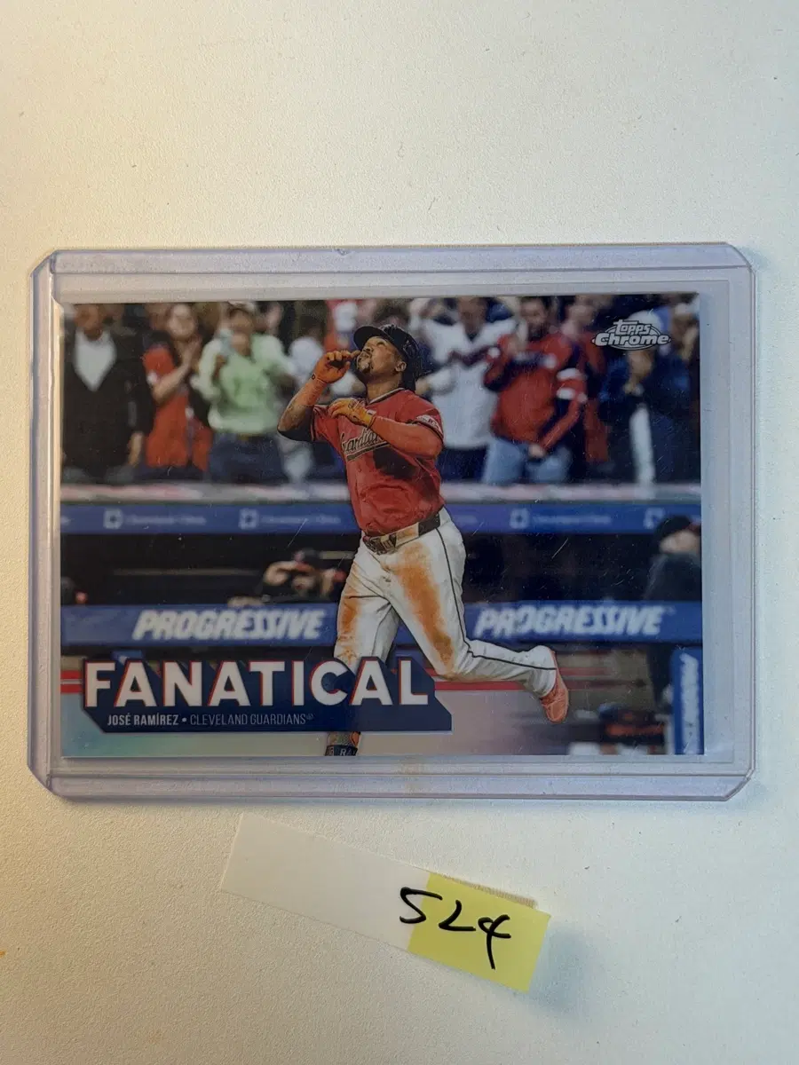호세 라미레즈 Topps chrome MLB 야구카드