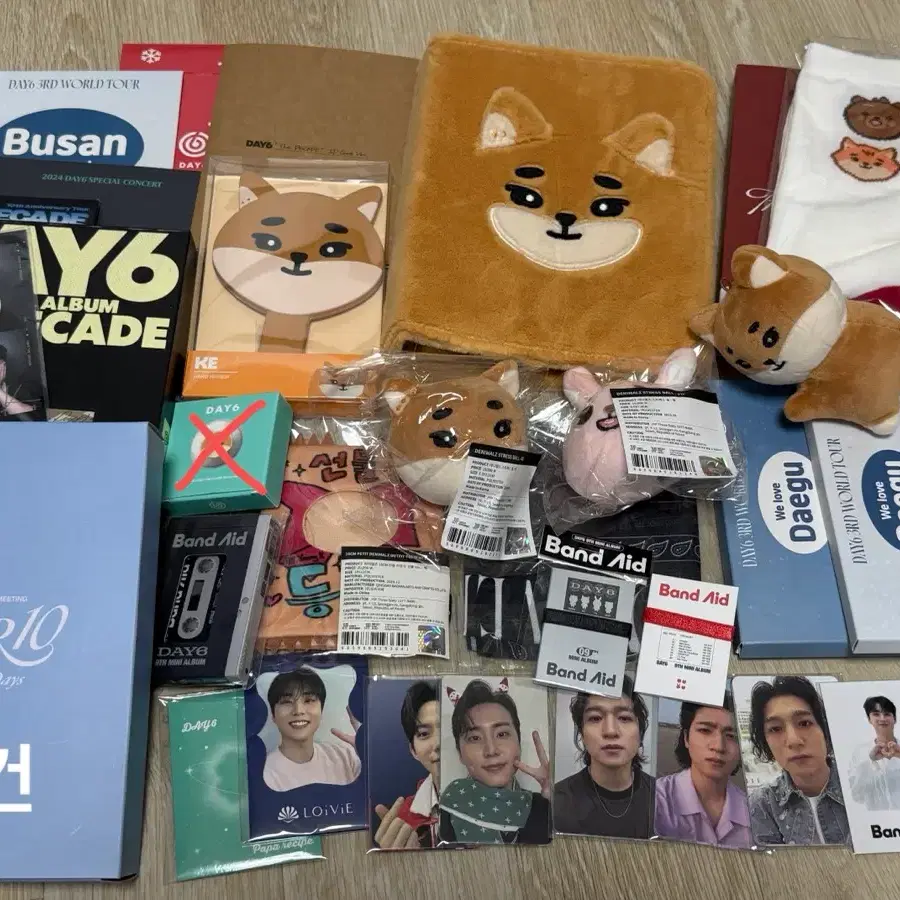 데이식스 공식 굿즈 일괄 판매