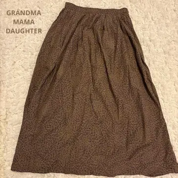 GRANDMA MAMA DAUGHTER 롱 스커트 꽃무늬 0 사이즈