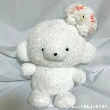 핸드메이드 헤어 클립 봉제 인형 머리 장식 아이돌 컨 카페 강아지 핑크