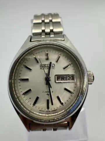 [ 작동 ] SEIKO 여성용 손목시계 자동 와인딩 2206-0060T W120