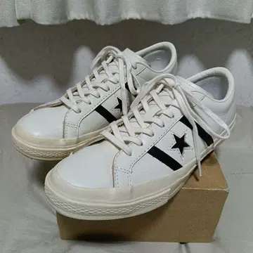 [컨디션 최상 레어] CONVERSE STAR&BARS US LEATHER 한정판