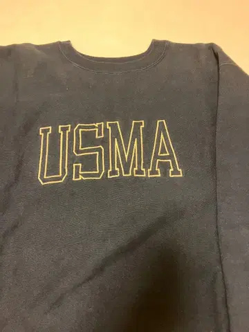 Champion USMA 리버스 위브 맨투맨 네이비 90s