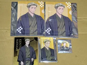 주술회전 TSUTAYA 룰렛 아크릴 블록 나나미 켄토 5점SET
