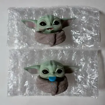 만달로리안 STARWARS 페이스 마그넷 그로구