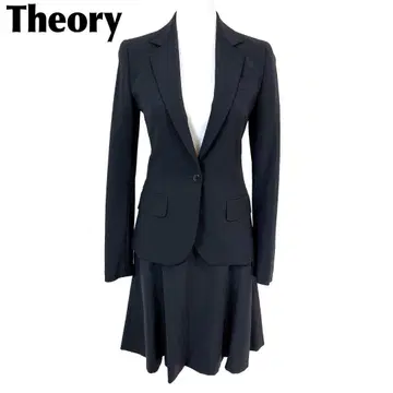 [새상품급] Theory 수트 셋업 자켓 O 스커트 XO 벨트 포함