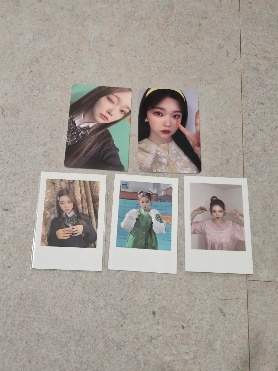 billlie 빌리 츠키 포카 폴라로이드 5장 일괄 세트