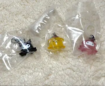 산리오 캐릭터즈 변신 문어 마킹 액세서리 3종