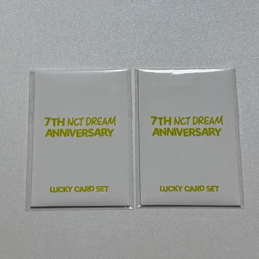 미개봉) 엔시티 드림 7주년 럭키카드 세트 제노 재민 일괄 양도