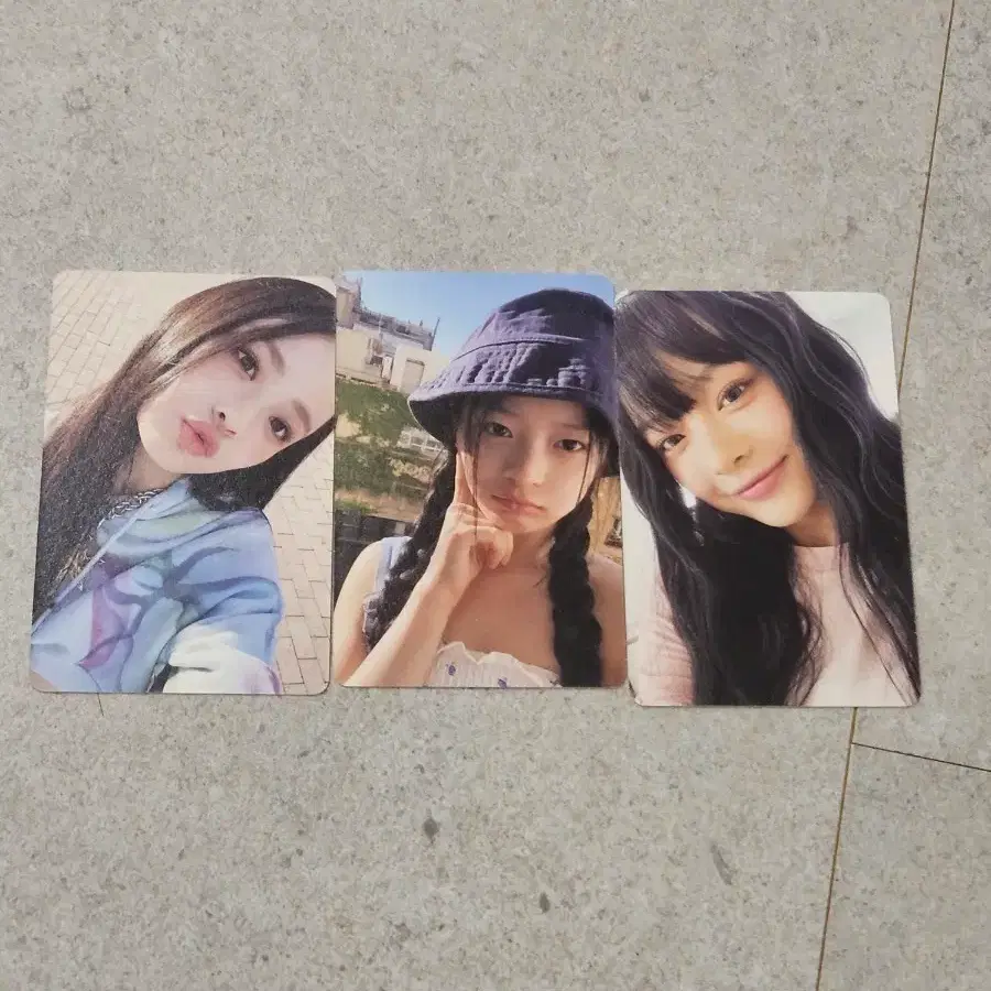 뉴진스 하니 포카 포토카드 3장 세트