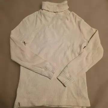 Nigel cabourn 터틀넥 니트 긴팔 아이보리