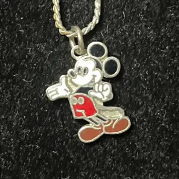당시물 VINTAGE DISNEY 미키마우스 목걸이 펜던트