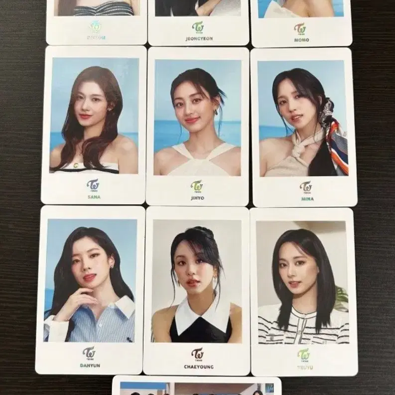트와이스 일본 READY TO BE SPECIAL 포카 세트