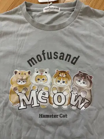 모프 샌드 mofusand 햄스터냥 룸웨어 셋업 고양이