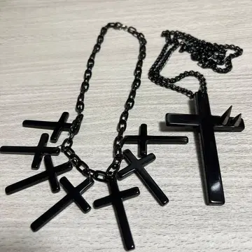 모노마니아 목걸이 크로스 십자가 KERA 서브컬쳐 고딕