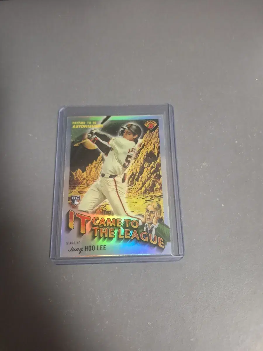 2024 bowman chrome it came to the league 이정후