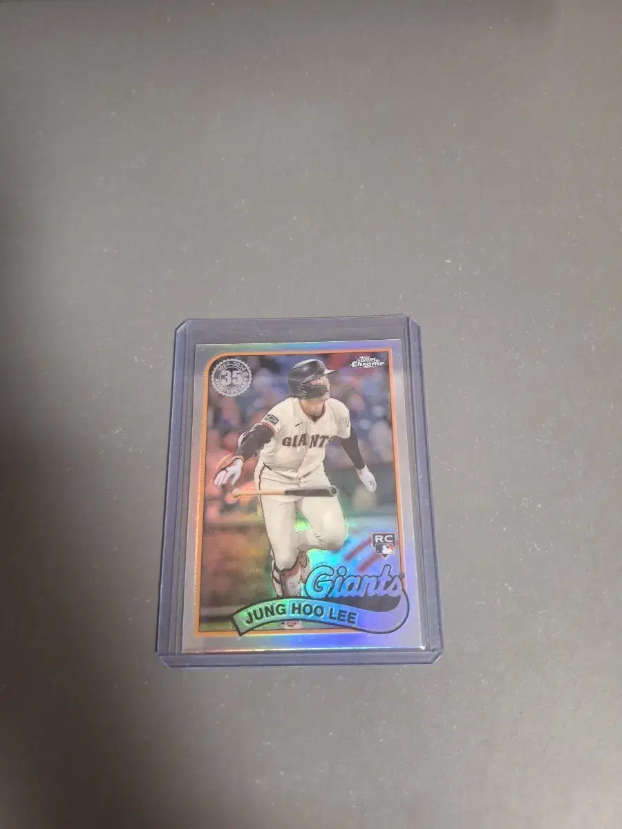 2024 topps chrome 이정후 루키 리플렉터