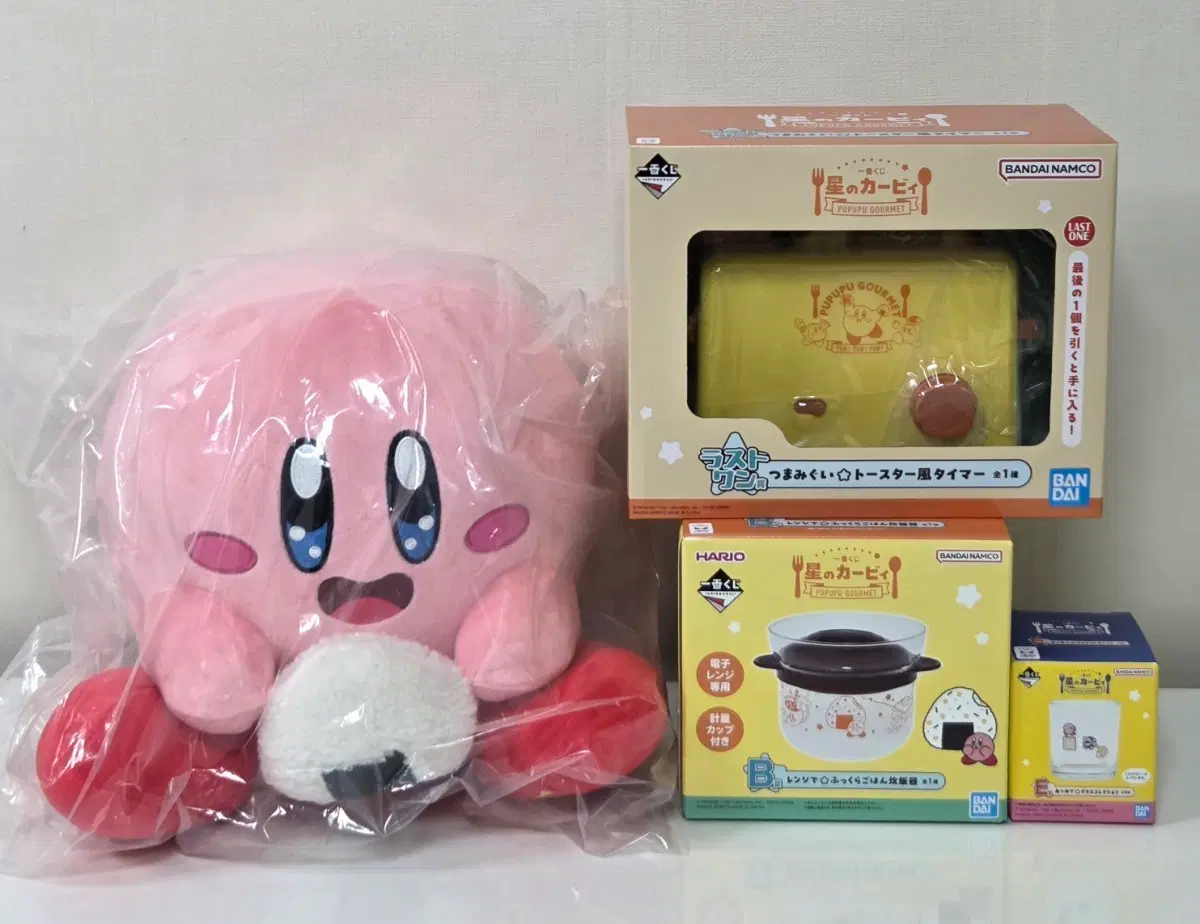 택포 13)별의 커비 PUPUPU GOURMET 쿠지 A, B, E, 라스트원 일괄