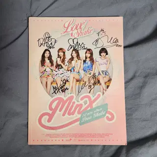 밍스(MINX) Love Shake 친필싸인 앨범 | 음반/영상물 | 번개장터 중고거래