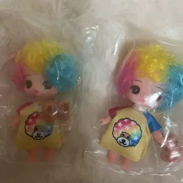 새상품 쁘띠 리카짱 산엑스 유니버스 컬렉션 아프로견 2종 세트
