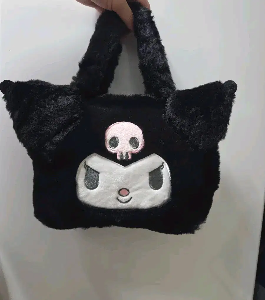 [새상품]산리오 쿠로미 지퍼 토트백 가방 sanrio kuromi bag