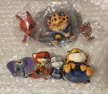 주토피아 어깨 쿵 Fig. 메지루시 액세서리 7점 세트