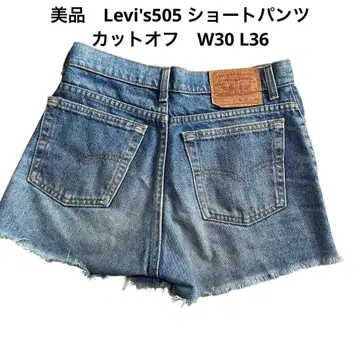 새상품급 Levi's505 숏팬츠 컷오프 W30 L36
