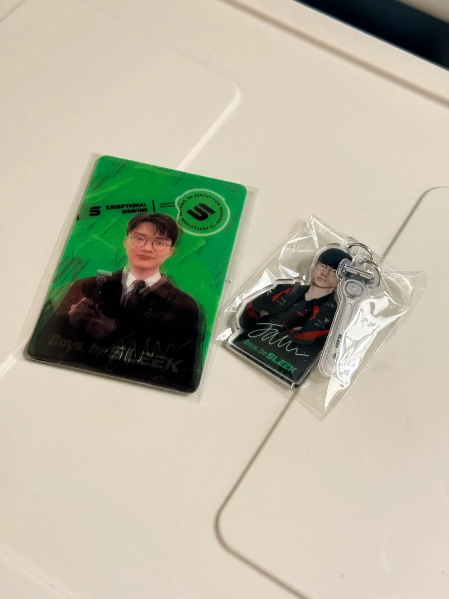 페이커 슬릭 렌티큘러 포토카드&키링