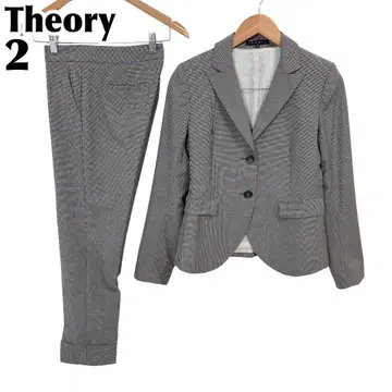 [새상품급] Theory 수트 셋업 2 그레이 깅엄 체크