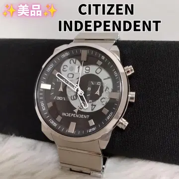 새상품급 시티즌 인디펜던트 크로노그래프 손목시계