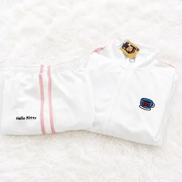 레어 새상품 니시무라 유우지 x Hello Kitty 저지 상의 M 하의 L