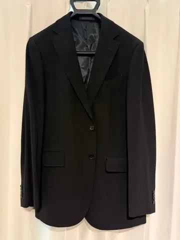 [ 미사용 새상품 ] Hilton 블랙 포멀 짙은 염색 정가 87,890엔 성명 기재 있음
