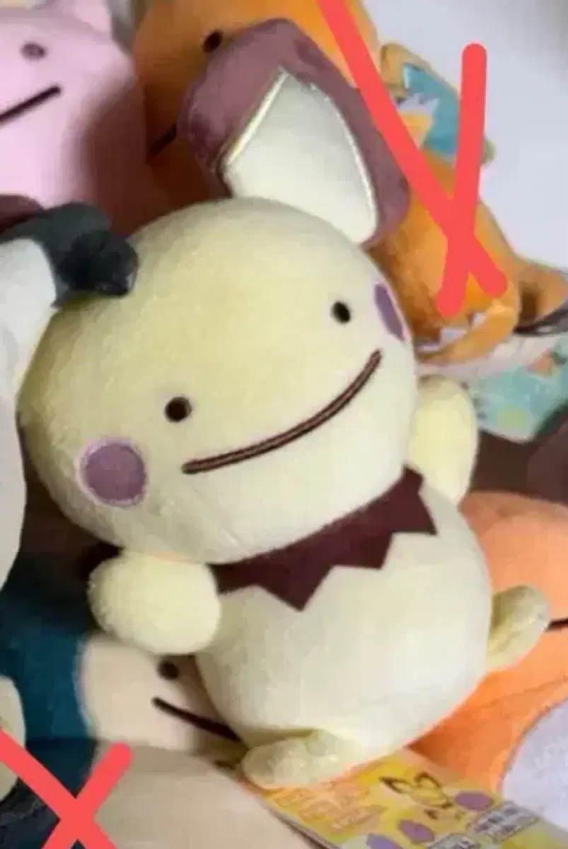 포켓몬 피츄 변신 메타몽 인형 메타몽놀이터 구입