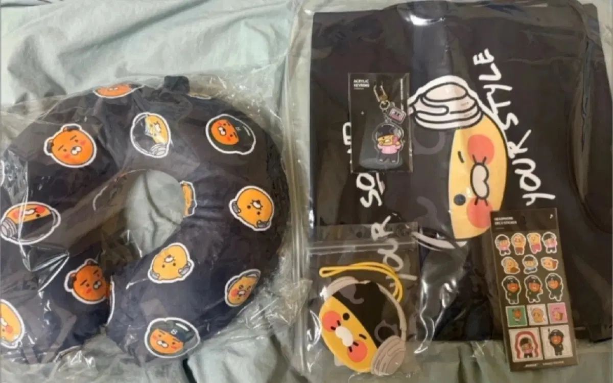 미개봉 카카오프렌즈 여행용품 굿즈 5종 한정판 팔아요