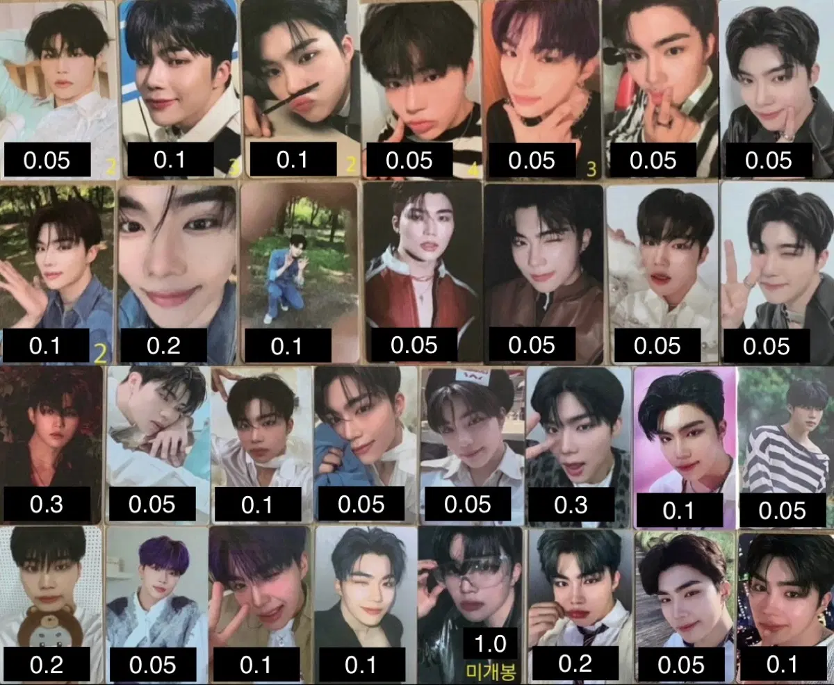 제로베이스원 박건욱 포카 판매합니다. 제베원 박건욱