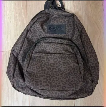 JANSPORT 백팩 레오파드 무늬