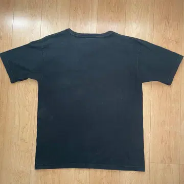 Champion T1011 USA제 블랙 포켓 티셔츠 L