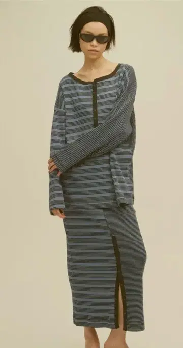아메리빈티지 MILLER x Ameri ] 2WAY WAFFLE TOP
