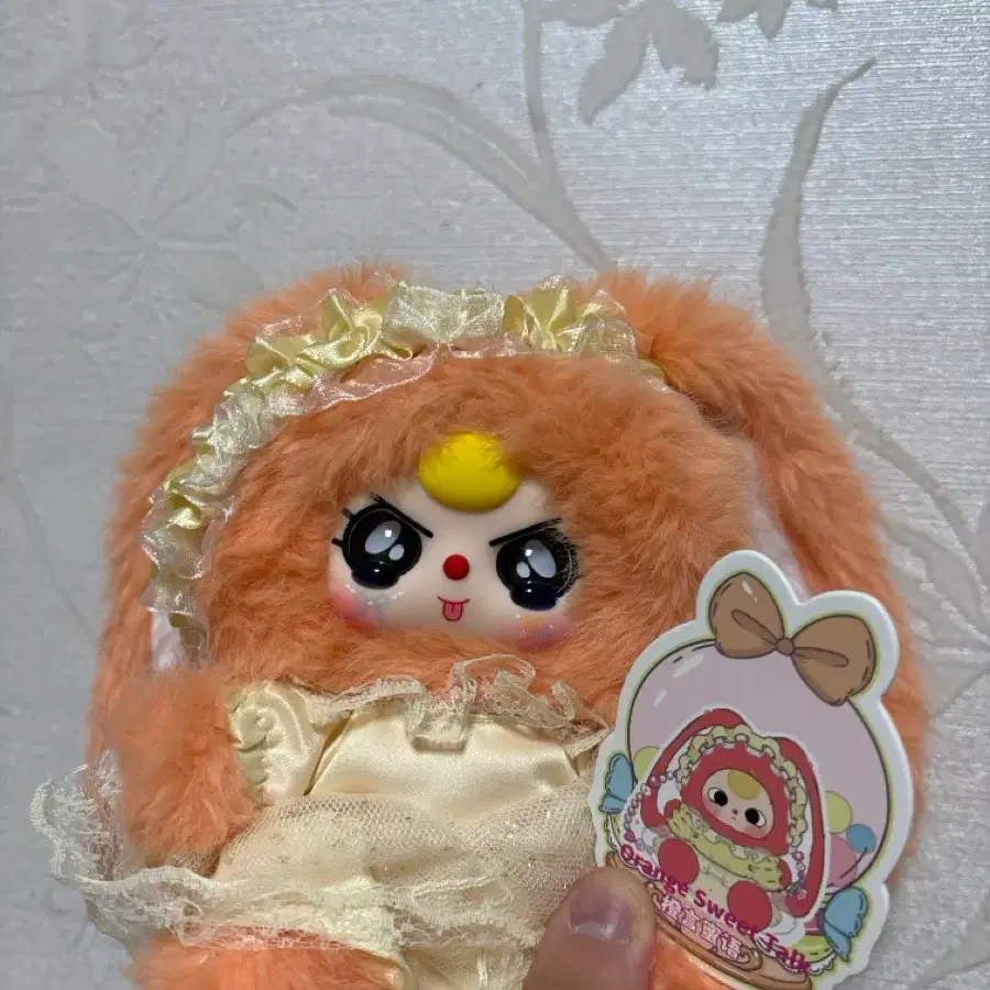 베이비쓰리 마키아토 미니 래빗 백 인형